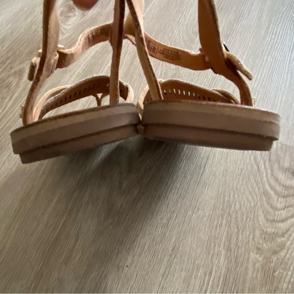 TOMS Lexie Sandstorm Leather Metallic sandals - Picture 6 of 13